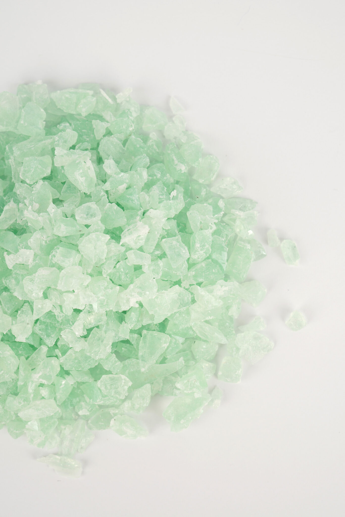 Translucent Glitter Green - Polygood by The Good Plastic Company